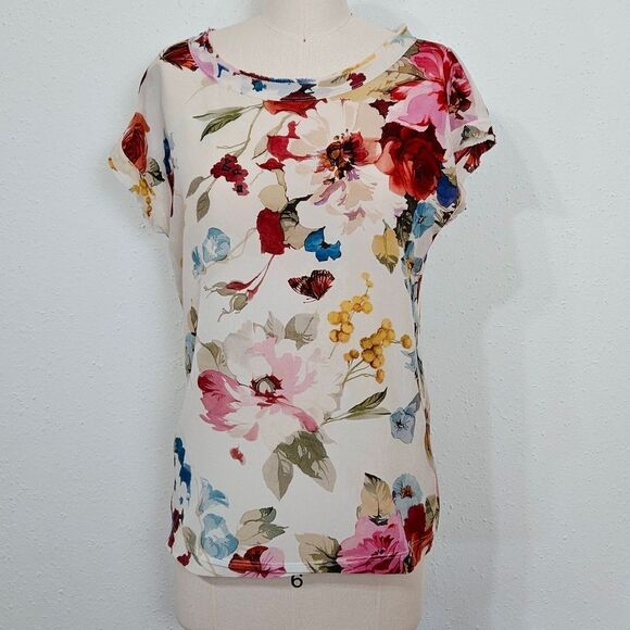 DOLCE & GABBANA Floral Print Women's Top Size Small - Picture 1 of 11